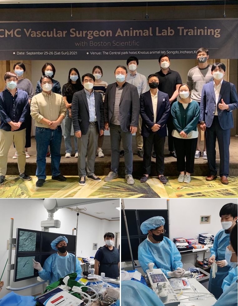 2021. 09. 25~26 CMC Vascular Surgeon Animal Lab Training_혈관외과 김현규 원장1.png